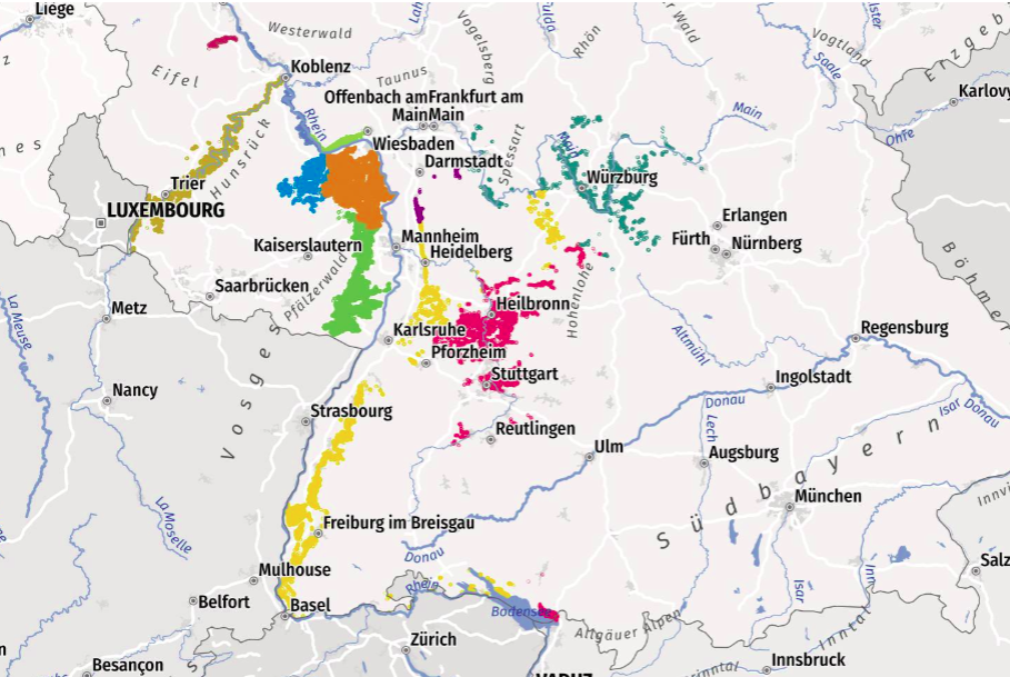 Europe - Map of Germany