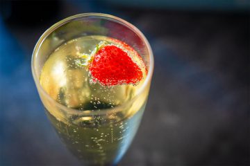 cocktail con champagne