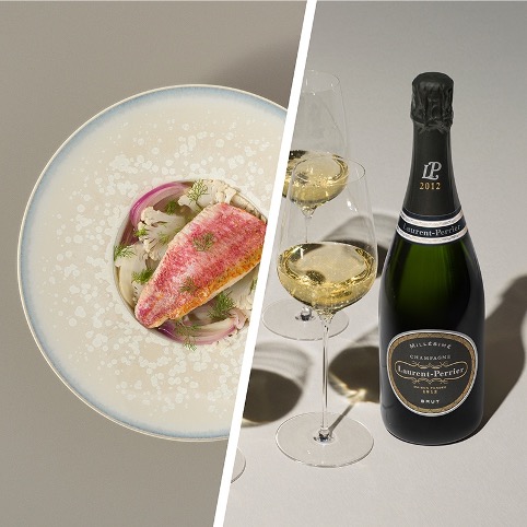 Food pairing with the Laurent-Perrier Champagne