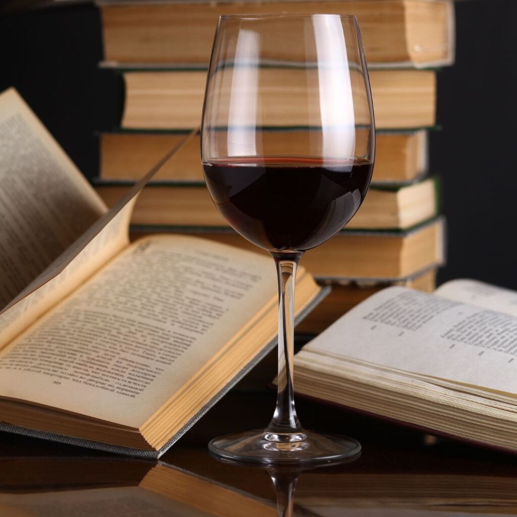 wine literary