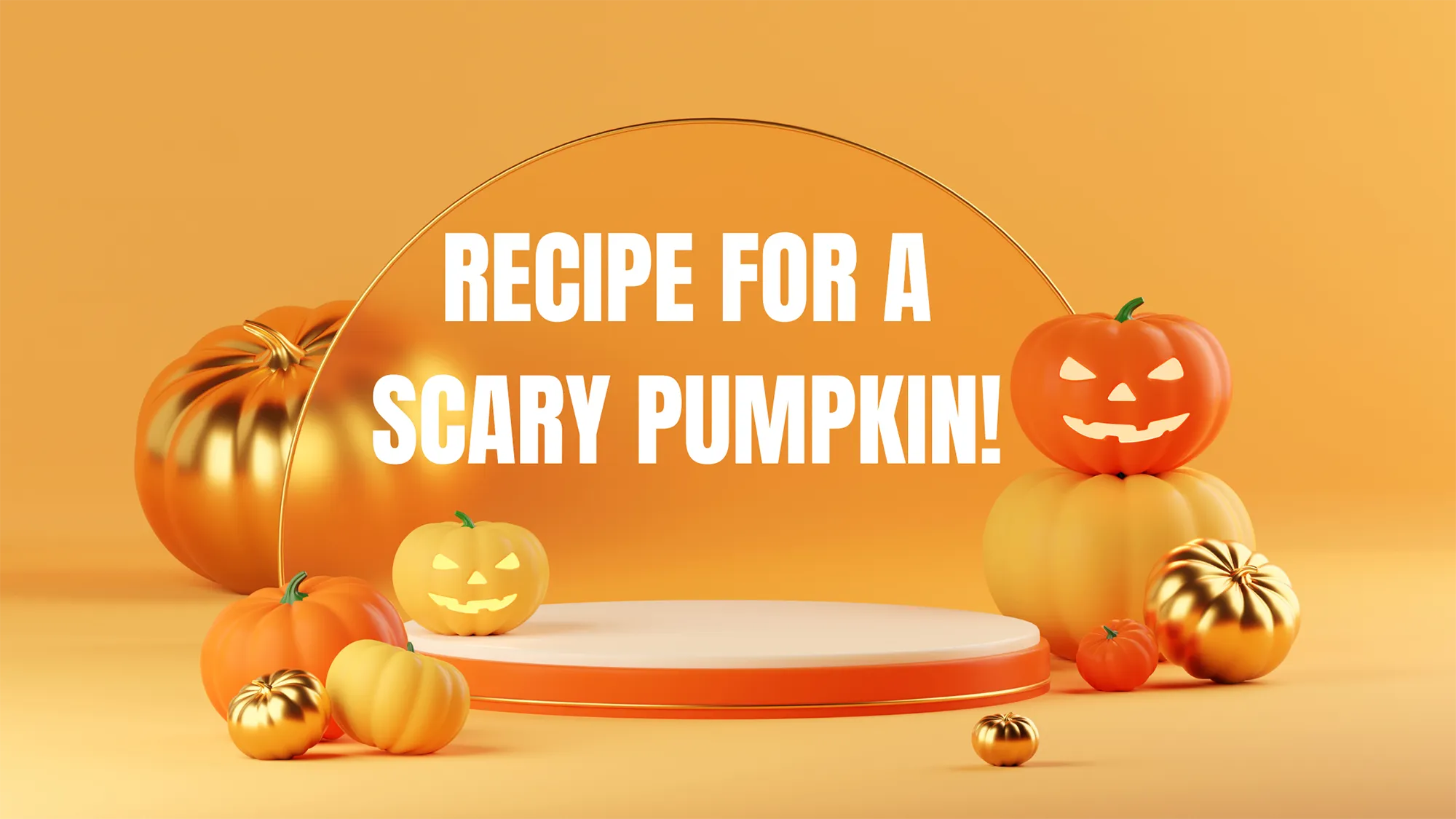 Pumpkin a scary recipe