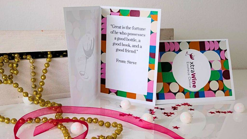 Write a personalized card for your gift shipment