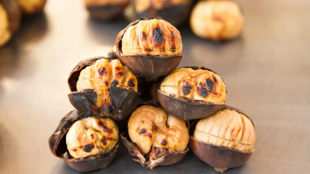 Chestnuts with air fryer