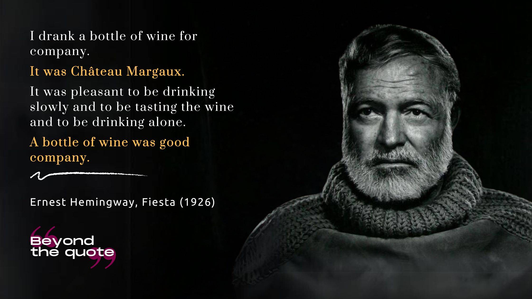 Ernest Hemingway - quote