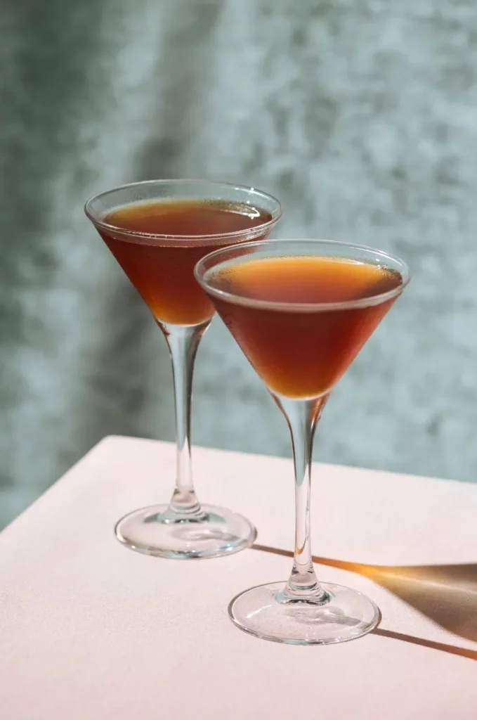 Stinger brandy-cognac cocktail