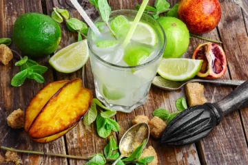 Cocktail con distillati di frutta e analcolici