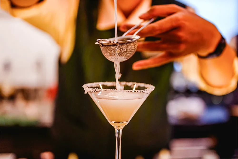 Margarita tequila cocktail
