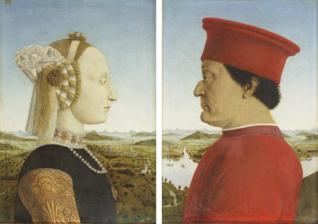 Rinascimento in Romagna - Doppio ritratto dei duchi di Urbino di Piero della Francesca