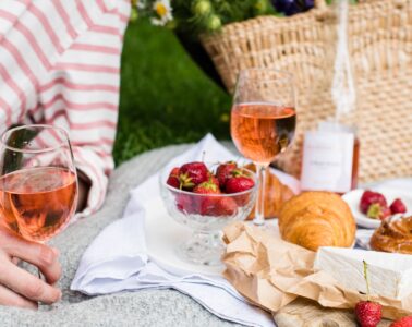 Pic nic vino in primavera - Wine picnic in spring